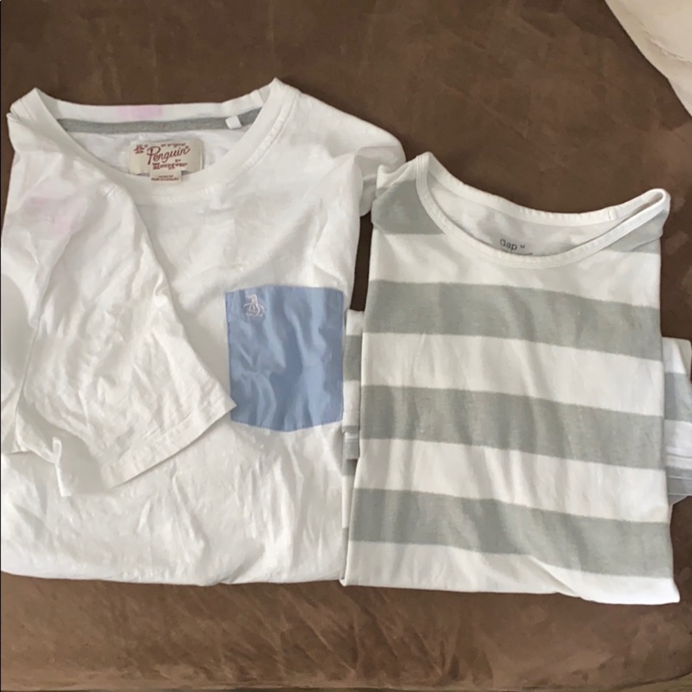 Closet clean out - 2 medium shirts